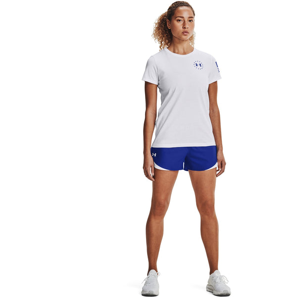 [1352160-101] Womens Under Armour Freedom Banner T-Shirt