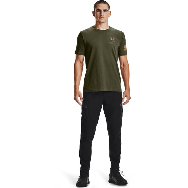 [1362049-390] Mens Under Armour Freedom USA Eagle T