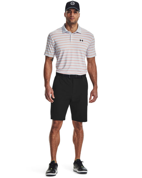 [1378676-014] MENS UNDER ARMOUR PLAYOFF 3.0 STRIPE POLO