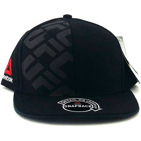 [VR56Z] UFC Snapback Hat - Black | Grey