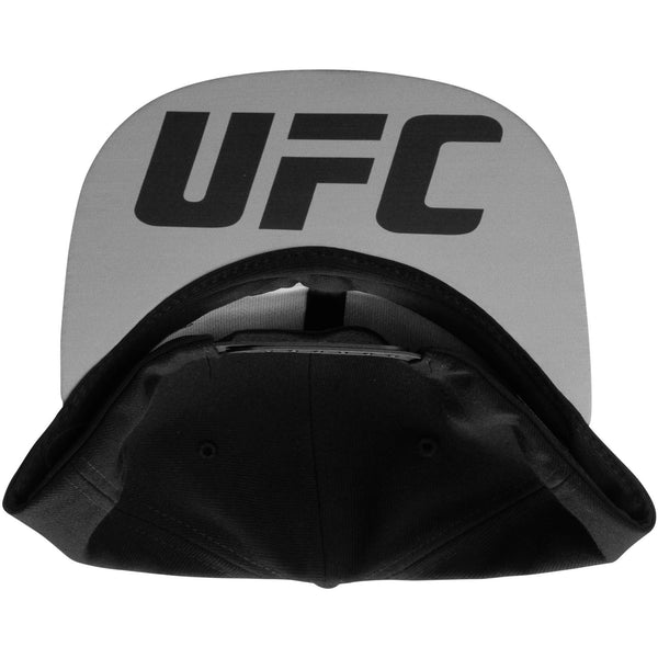 [VR56Z] UFC Snapback Hat - Black | Light Grey