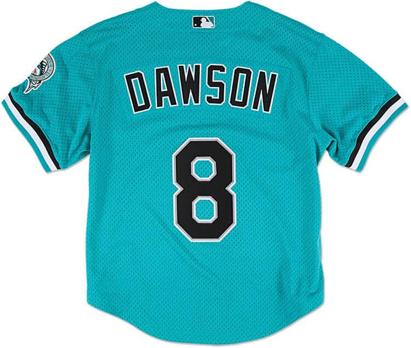 MITCHELL & NESS MLB AUTHENTIC BATTING PRACTICE JERSEY - MARLINS 1995 ANDRE DAWSON