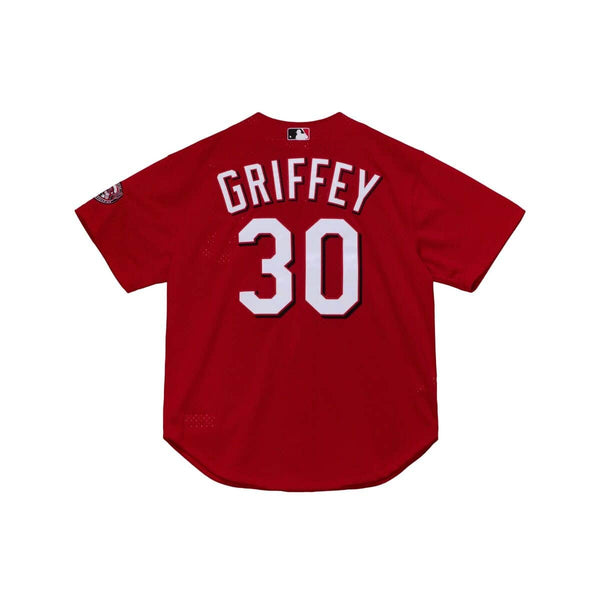 MITCHELL & NESS MLB AUTHENTIC BATTING PRACTICE JERSEY - REDS 2000 KEN GRIFFEY JR