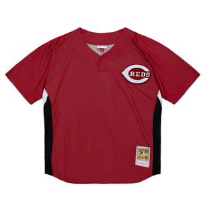 MITCHELL & NESS MLB BATTING PRACTICE JERSEY CINCINNATI REDS 2007 KEN GRIFFEY JR