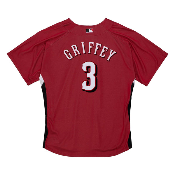 MITCHELL & NESS MLB BATTING PRACTICE JERSEY CINCINNATI REDS 2007 KEN GRIFFEY JR