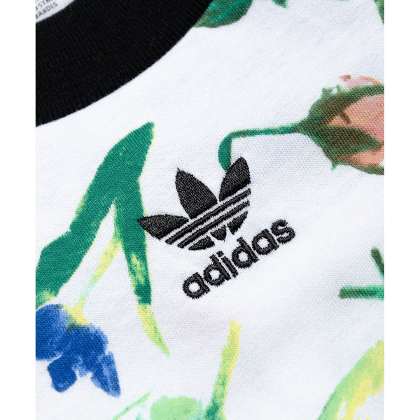 [ED4742] Womens Adidas Originals Cropped Allover Print Tee