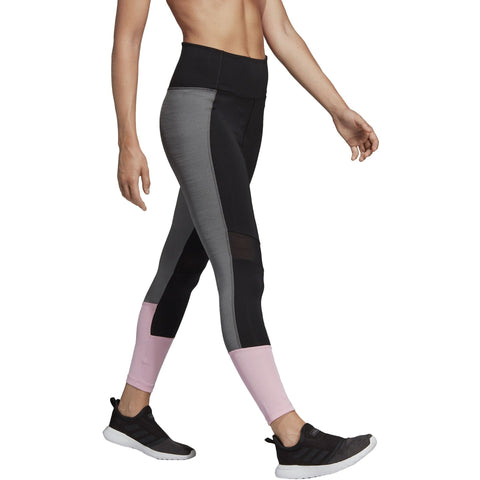 [DS8712] Womens Adidas Design 2 Move Colorblock High-Rise 7/8 Tights