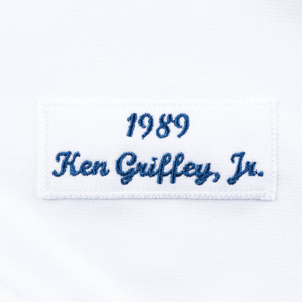 [AJY1GS18027-SMAWHIT89KGJ] Mens Mitchell & Ness MLB Home Jersey Mariners 89 Ken Griffey Jr
