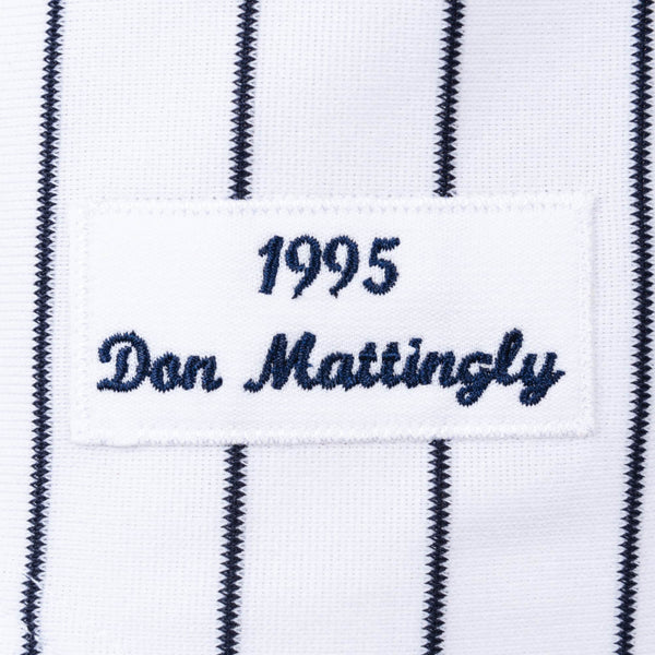 [AJY1GS18293-NYYWHIT95DMT] Mens Mitchell & Ness MLB Home Jersey New York Yankees 95 Don Mattingly