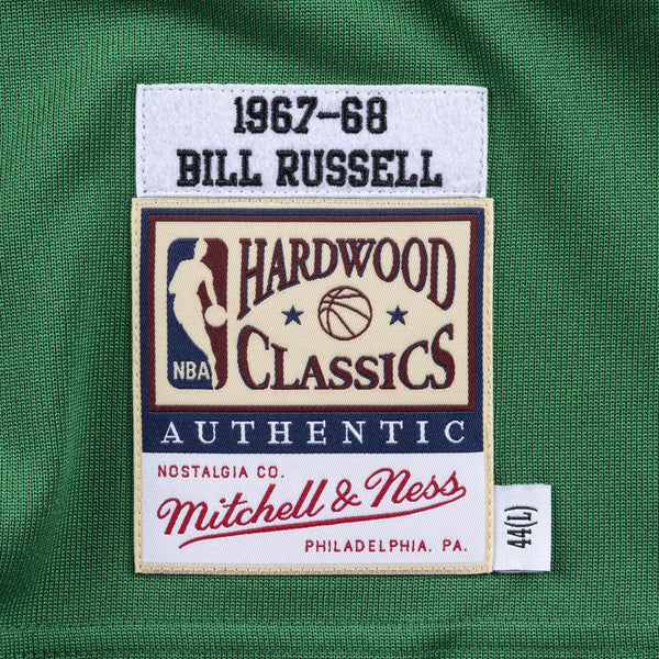 Mens Mitchell & Ness NBA Authentic Jersey 1967 Boston Celtics Bill Russell - sneakAR
