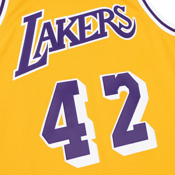 MITCHELL & NESS NBA AUTHENTIC JERSEY LA LAKERS 84 JAMES WORTHY