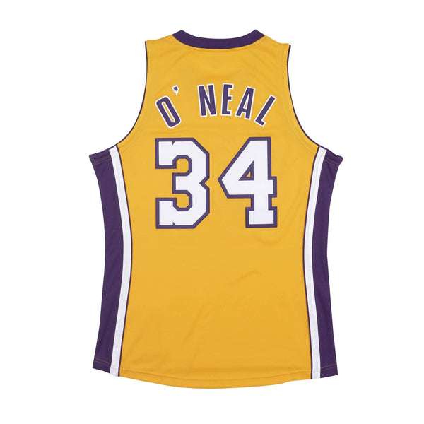 Mens Mitchell & Ness NBA Authentic Jersey 99 Los Angeles Lakers Shaquille O'Neal - sneakAR
