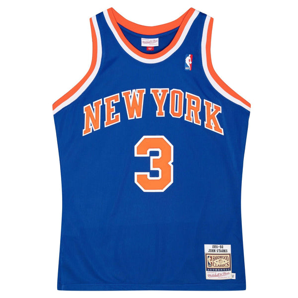 MITCHELL & NESS NBA AUTHENTIC JERSEY NY KNICKS 91 JOHN STARKS