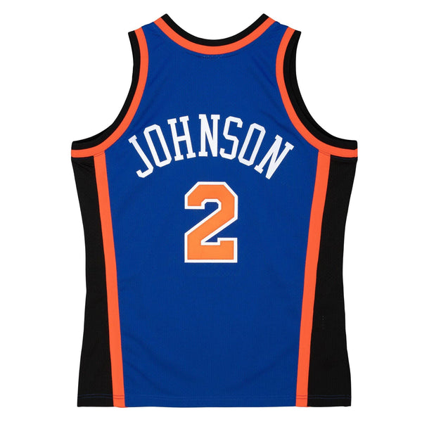 MITCHELL & NESS NBA AUTHENTIC JERSEY NY KNICKS 98 LARRY JOHNSON