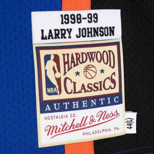 MITCHELL & NESS NBA AUTHENTIC JERSEY NY KNICKS 98 LARRY JOHNSON