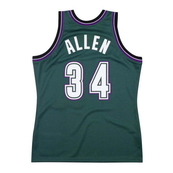 MITCHELL & NESS NBA AUTHENTIC ALTERNATE JERSEY MILWAUKEE BUCKS 96 RAY ALLEN