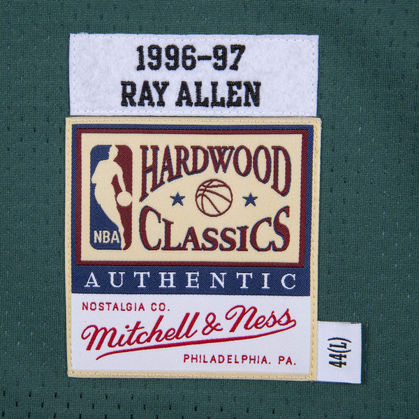 MITCHELL & NESS NBA AUTHENTIC ALTERNATE JERSEY MILWAUKEE BUCKS 96 RAY ALLEN