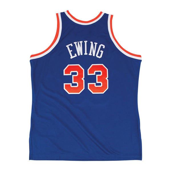 MITCHELL & NESS NBA AUTHENTIC ROAD JERSEY NY KNICKS 91 PATRICK EWING
