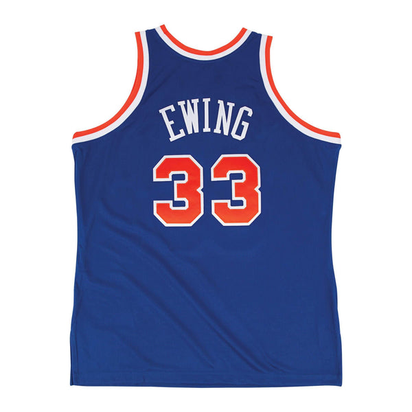 Mens Mitchell & Ness NBA Authentic Jersey 1991 New York Knicks Patrick Ewing #33 - sneakAR