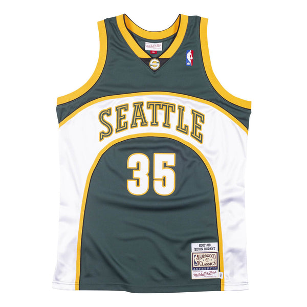 MITCHELL & NESS NBA AUTHENTIC ROAD JERSEY SEATTLE SUPERSONICS 07 KEVIN DURANT