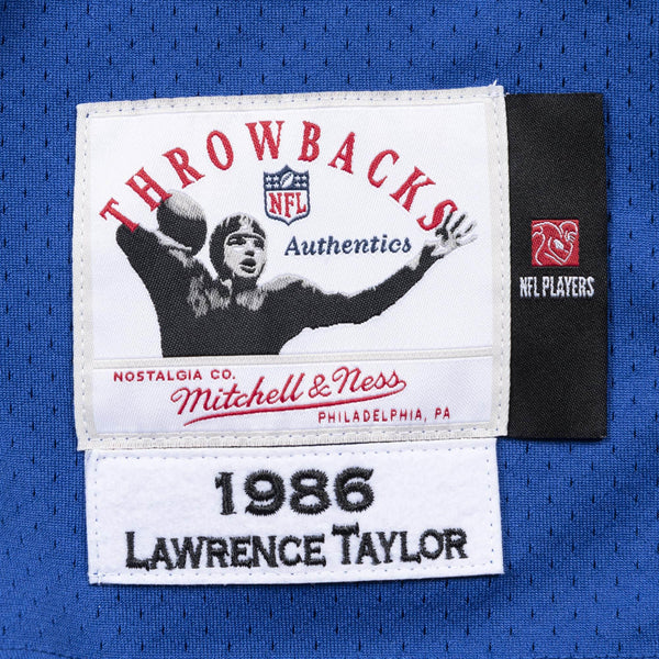 [AJY6CP18035-NYGROYA86LTA] Mens Mitchell & Ness NFL Authentic Jersey New York Giants 1986 Lawrence Taylor - sneakAR