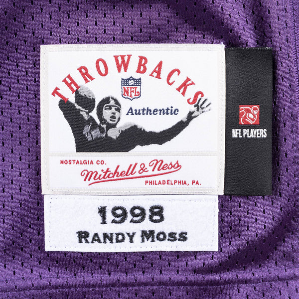 MITCHELL & NESS NFL AUTHENTIC JERSEY MINNESOTA VIKINGS 98 RANDY MOSS