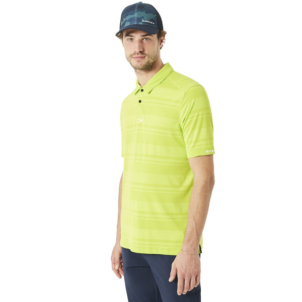 [434034-77M] Mens Oakley Aero Stripe Jacquard Polo