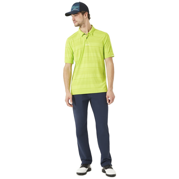 [434034-77M] Mens Oakley Aero Stripe Jacquard Polo