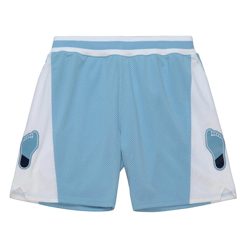 MITCHELL & NESS NCAA SHORTS NORTH CAROLINA TARHEELS 1983 BLUE