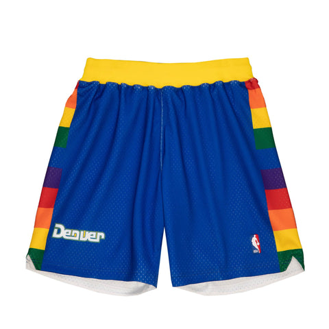 MITCHELL & NESS NBA AUTHENTIC SHORTS DENVER NUGGETS 91