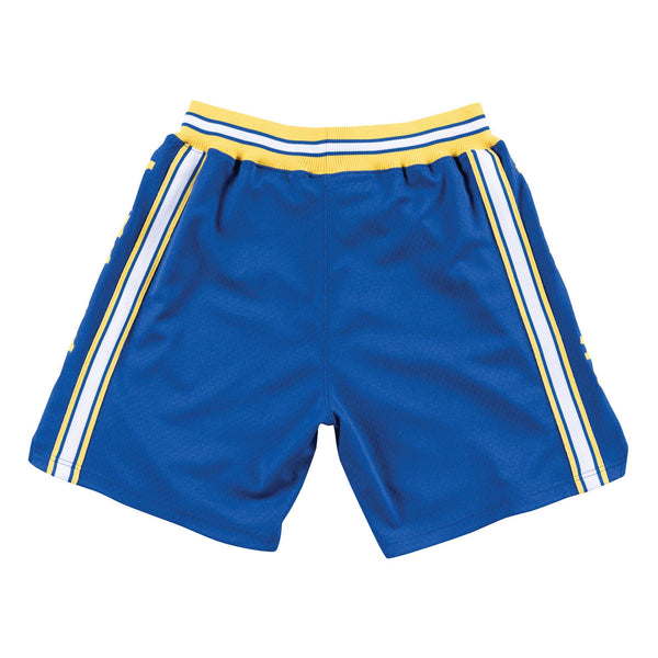 Mens Mitchell & Ness NBA Authentic Shorts Golden State Warriors Road 1981-82