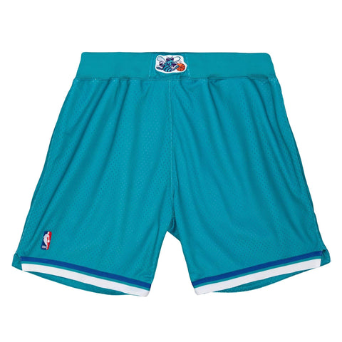 MITCHELL & NESS NBA AUTHENTIC ROAD SHORTS CHARLOTTE HORNETS 92-93