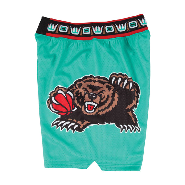 Mens Mitchell & Ness NBA AUTHENTIC ROAD SHORTS - VANCOUVER GRIZZLIES 95-96