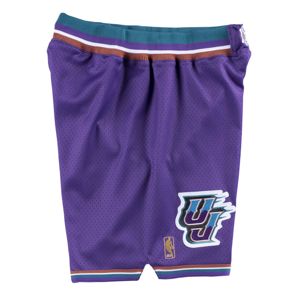 Mens Mitchell & Ness NBA AUTHENTIC SHORTS - UTAH JAZZ 96-97