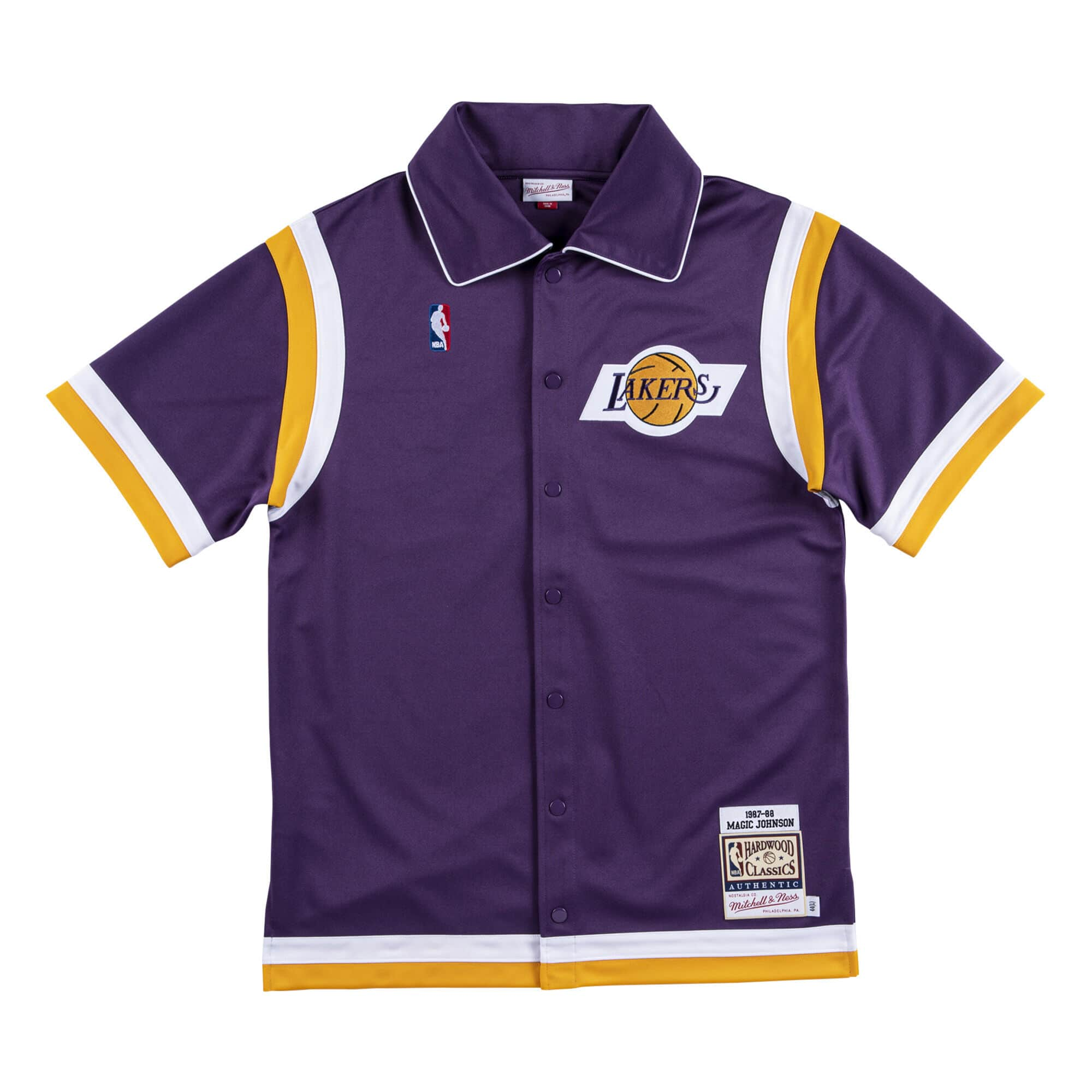 Mitchell & Ness NBA L.A Lakers Long Sleeve Top