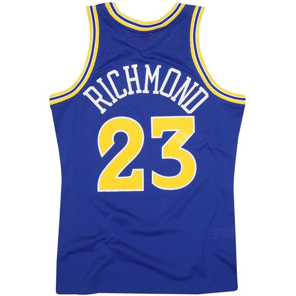 [BA84SOGSWBC8R] Mens Mitchell & Ness NBA Swingman Jersey Warriors Mitch Richmond