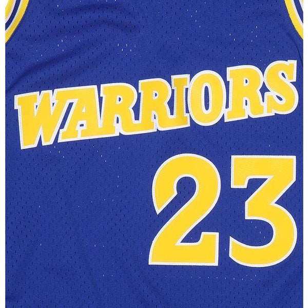 [BA84SOGSWBC8R] Mens Mitchell & Ness NBA Swingman Jersey Warriors Mitch Richmond