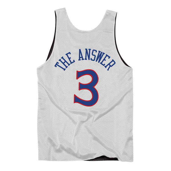 Mens Mitchell & Ness NBA Reversible Mesh Tank Top Allen Iverson 76ers