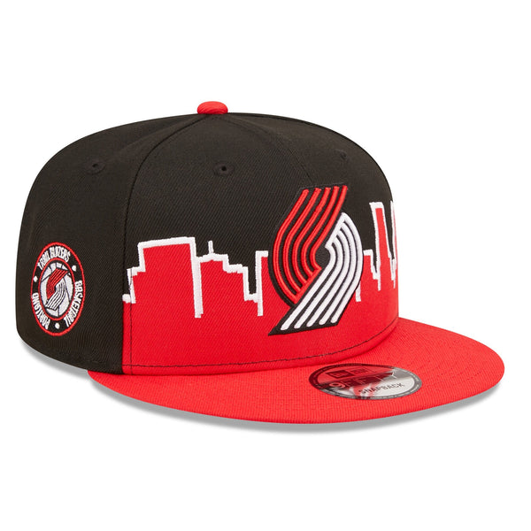 [60289573] MENS NEW ERA NBA PORTLAND TRAIL BLAZERS 950 SNAPBACK - BLACK/RED