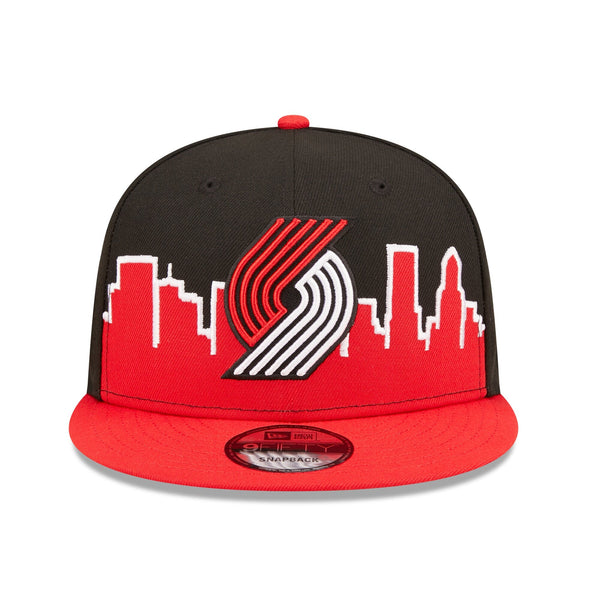 [60289573] MENS NEW ERA NBA PORTLAND TRAIL BLAZERS 950 SNAPBACK - BLACK/RED