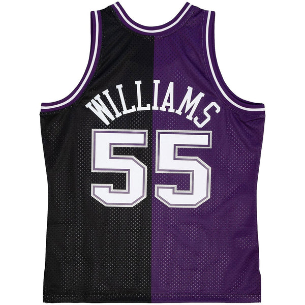 MITCHELL & NESS NBA SPLIT SWINGMAN JERSEY SACRAMENTO KINGS 2000 JASON WILLIAMS