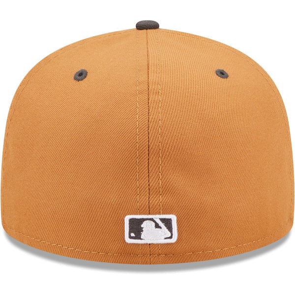 [60278842] Mens New Era MLB NY YANKEES 5950 FITTED 'COLOR PACK'-BROWN/DARK GRAY