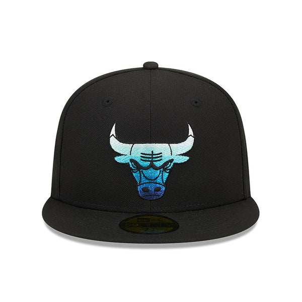 [60417723] Mens New Era NBA CHICAGO BULLS 5950 GRADIENT FITTED - BLACK