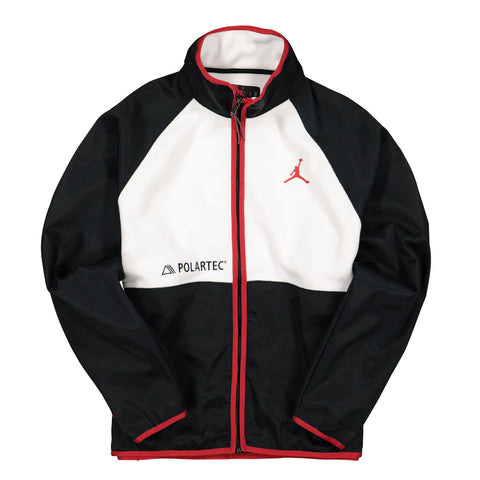 [CU1492-010] Mens Air Jordan AJ11 Retro Polartec Fleece Full-Zip Jacket