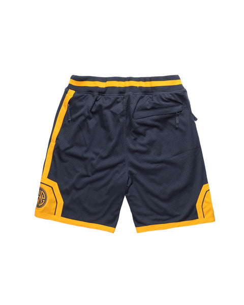 [930679-471] Mens Nike NBA Golden State Warriors Courtside Shorts