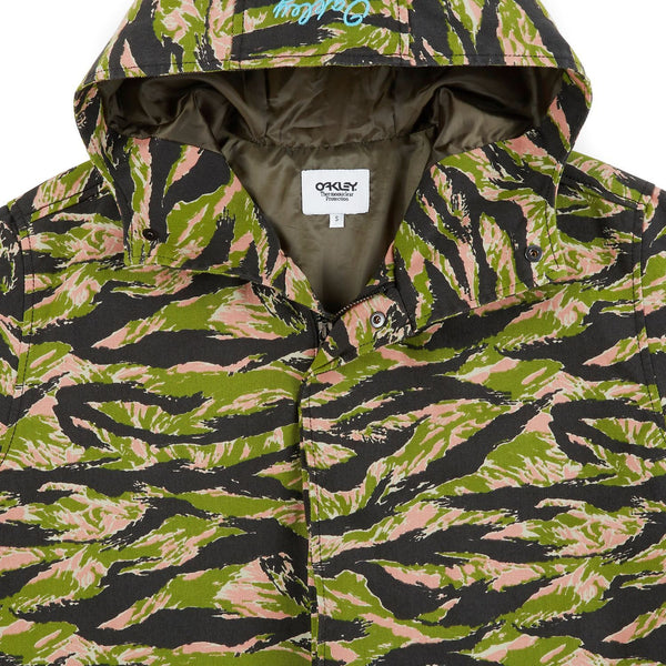 [412808-98T] Mens Oakley Tiger Camo Parka TNP