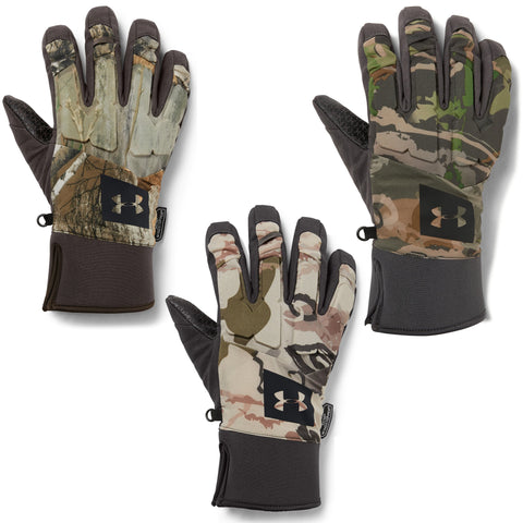 [1318575] Mens Under Armour Mid Season Windstoppper Hunt Gloves