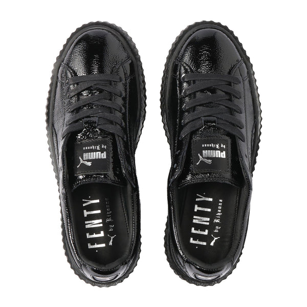 [364465-01] Womens Creeper Wrinkled Patent