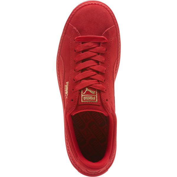 [367045-01] Womens Suede Platform Trace Vd