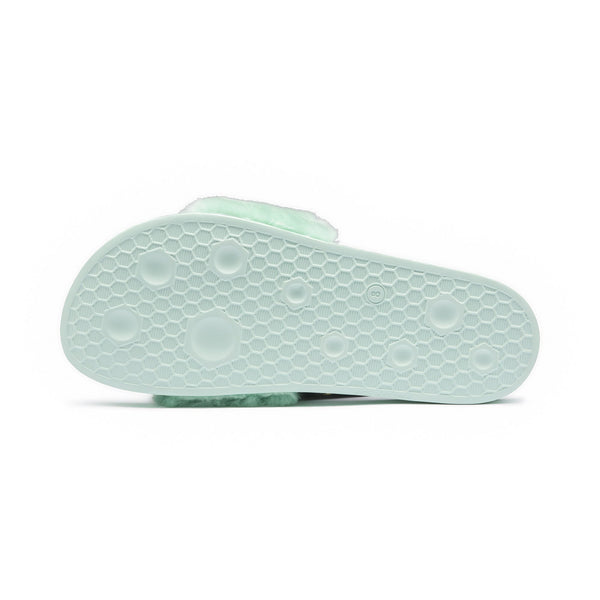 [365772-01] Womens Fur Slide